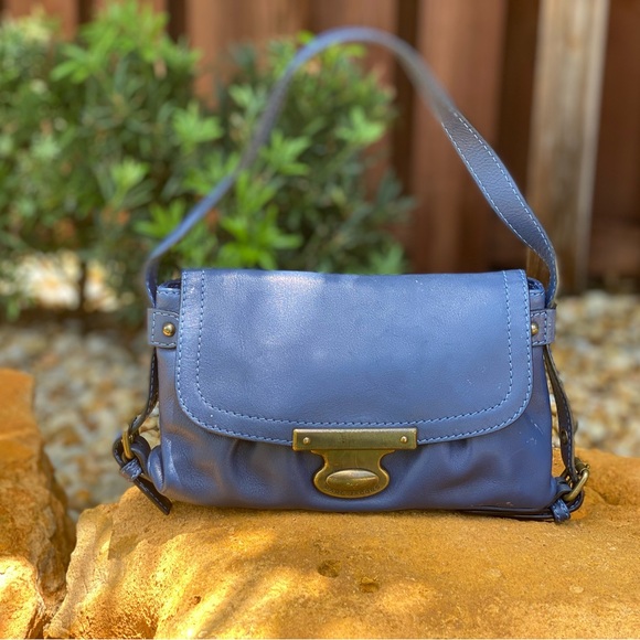 Marc Jacobs Navy Blue Small Shoulder Bag - Picture 2 of 7